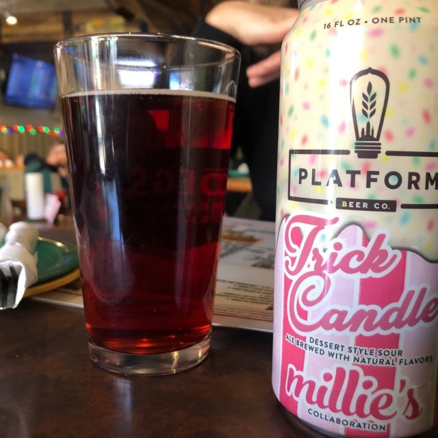 PLATFORM TRICK CANDLE / 16 OZ CAN / 4PK Rt 19 Beer and Toro