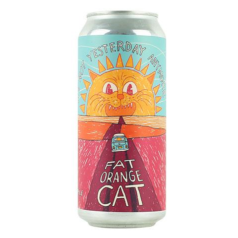 FAT ORANGE CAT IT'S NOT YESTERDAY ANYMORE / 16OZ CAN | Rt 19 Beer and Toro