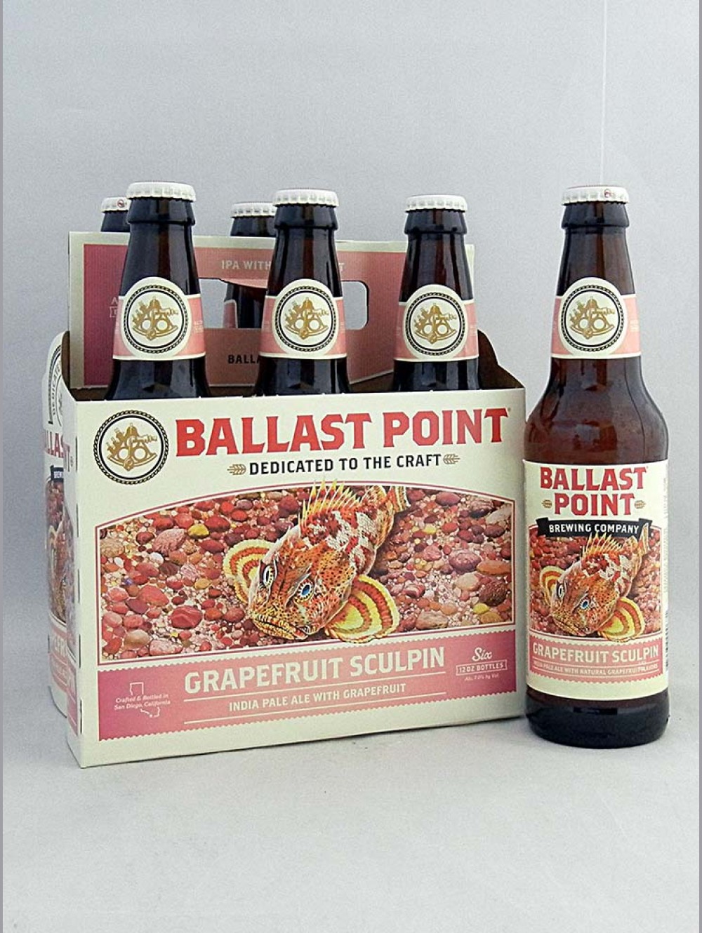 BALLAST PT GRAPEFRUIT SCULPIN / 12 OZ NR / 6PK Rt 19 Beer and Toro