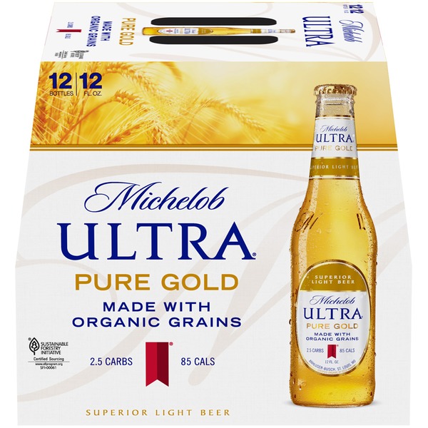 MICHELOB ULTRA GOLD / 12 OZ NR / 12 PK | Rt 19 Beer and Toro