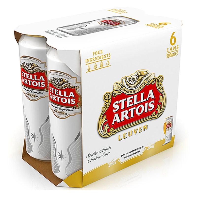 STELLA ARTOIS / 11.2 OZ CAN / 6PK | Rt 19 Beer and Cigar - Craft Beer