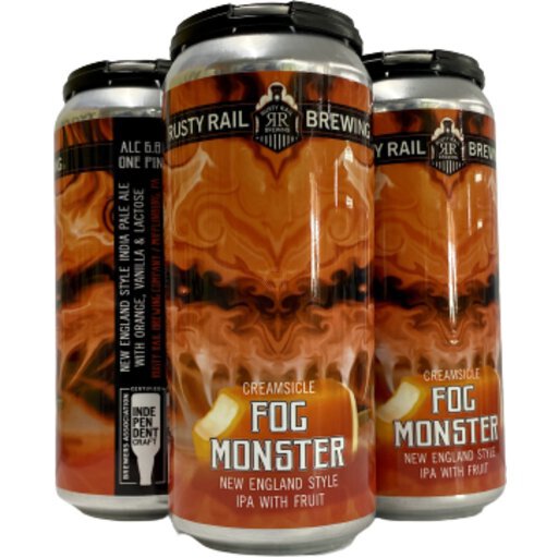 RUSTY RAIL FOG MONSTER CREAMSICLE / 16 OZ CAN / 4PK | Rt 19 Beer and Toro