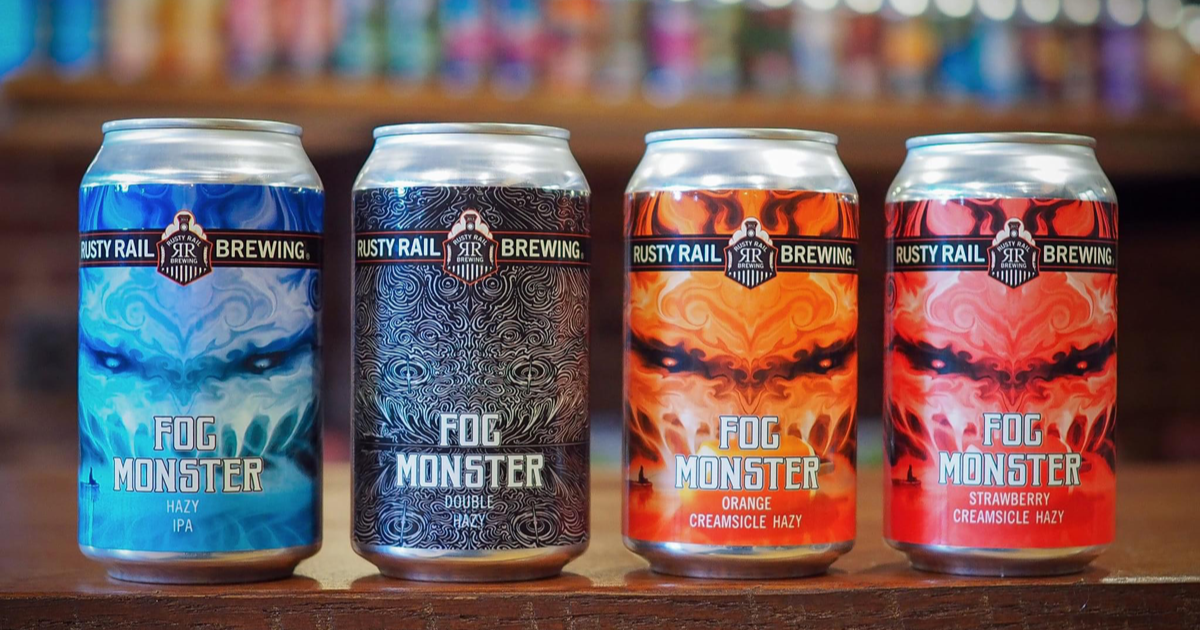 RUSTY RAIL FOG MONSTER HAZY VTY / 12 OZ CAN / 12PK | Rt 19 Beer and Toro